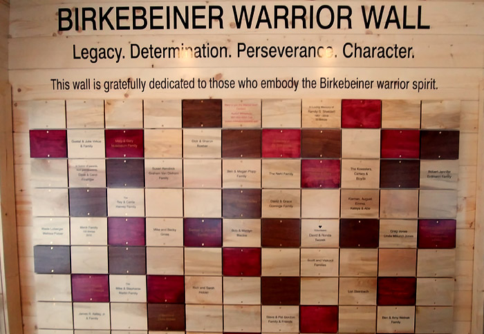 Warrior wall