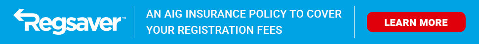 Regsaver - An AIG insurance policy to cover your registration fees - Learn More
