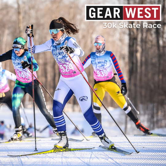 Gear West 30K Skate Race