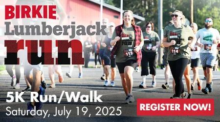 Birkie Lumberjack Run - 5K Run/Walk - Saturday, July 19, 2025 - Register Now!