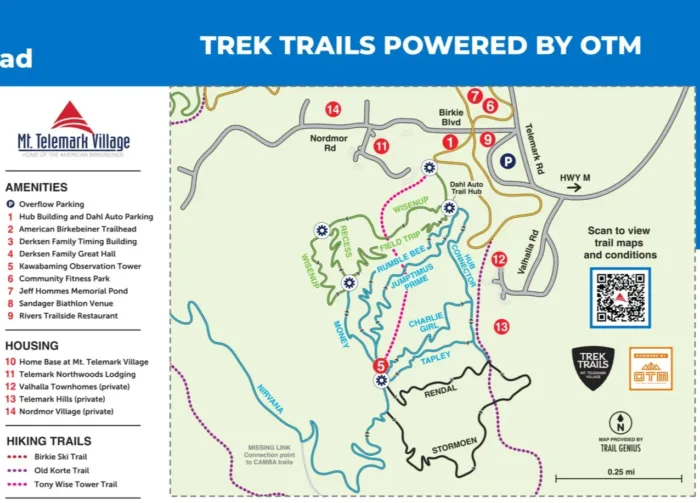 Summer map mt telemark village scaled