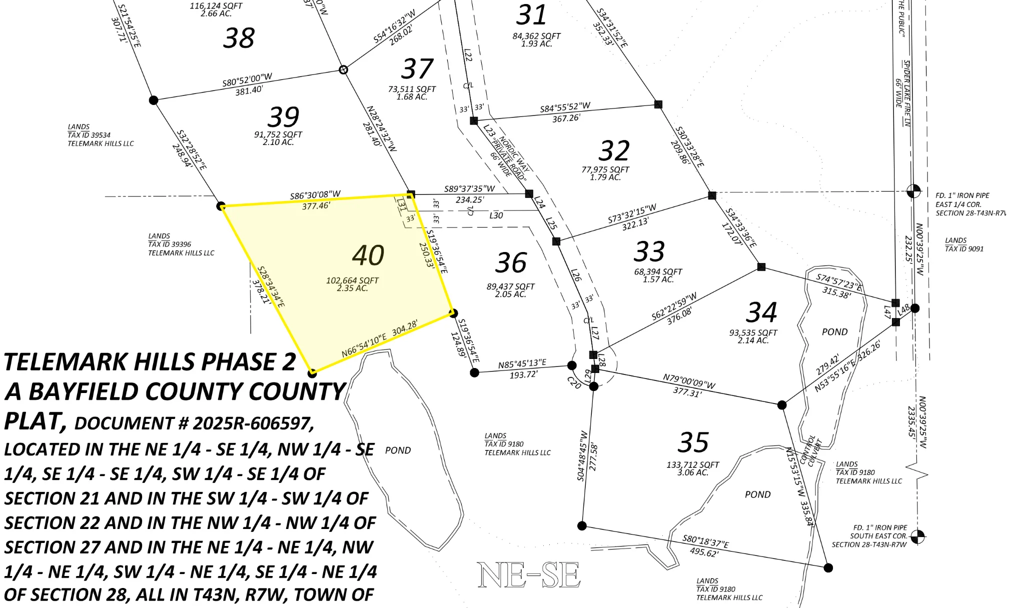 Telemark hills lot 40 highlight