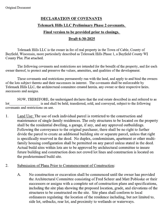 Thumbnail telemark hills covenants