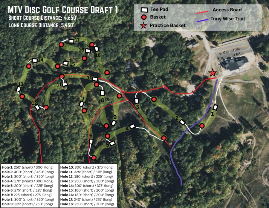 Mtv disc golf course draft