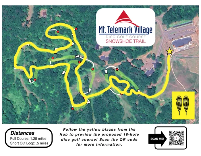 Snowshoe Trail Map