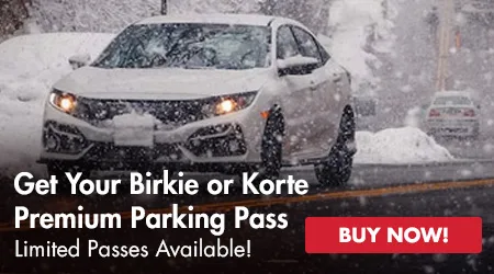 Get Your Birkie or Korte Premium Parking Pass - Limited Passes Avilable! Buy Now!
