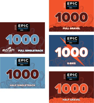 Epic Bike Fest Bike Plate Samples