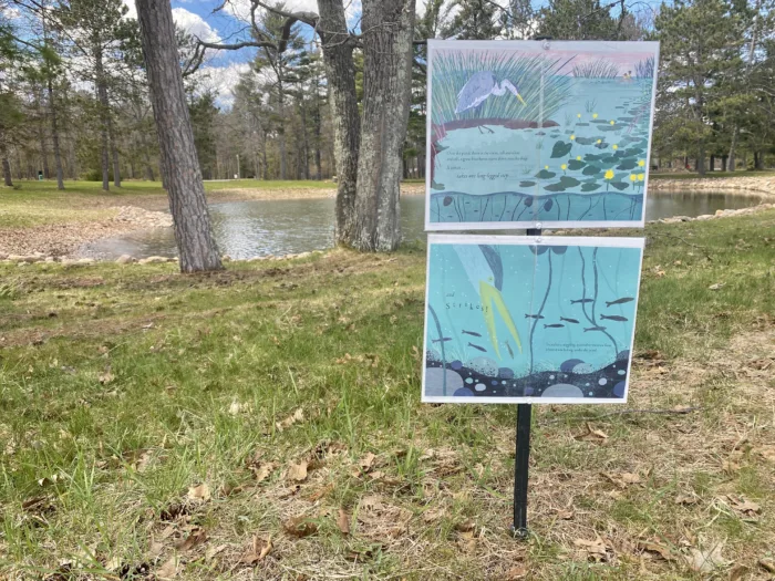 Hub StoryWalk Trail